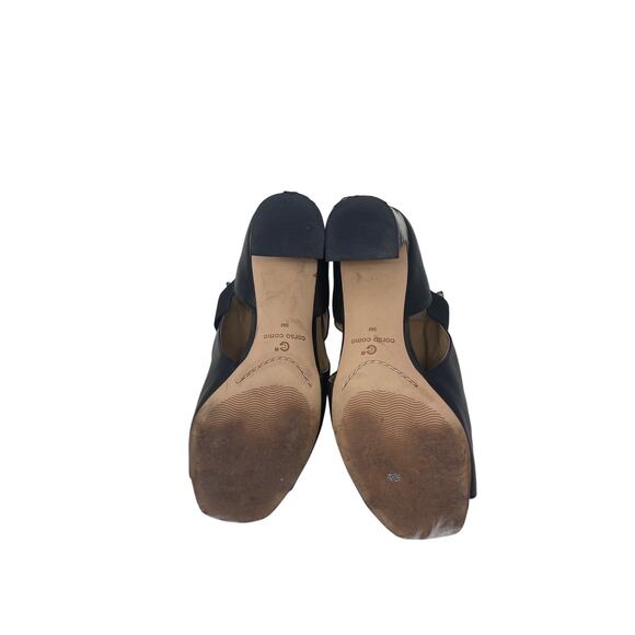 Corso Como Women's Maybel Heel Sandals Leather Peep Toe 9M - Picture 8 of 9